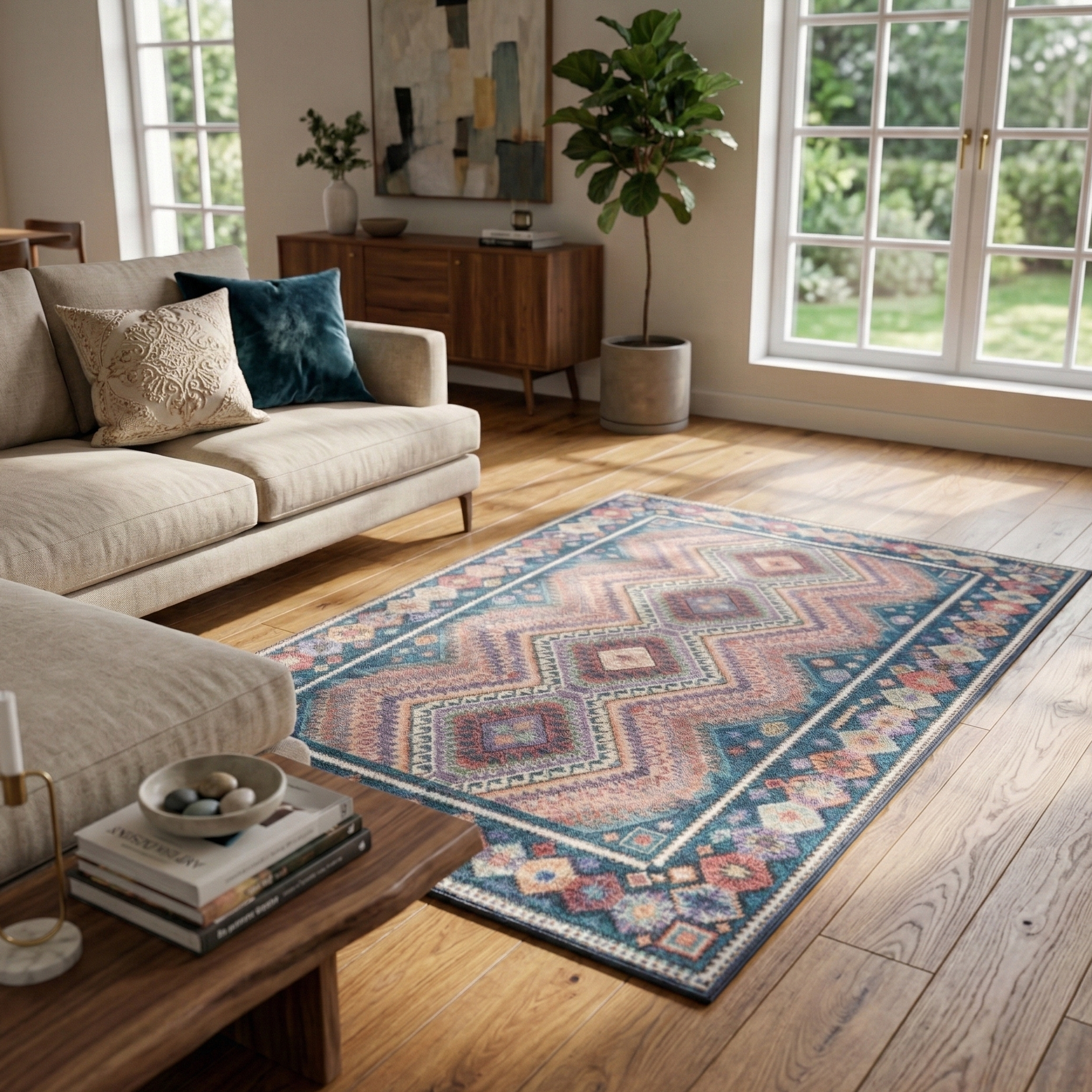Tapis Berbère Violet