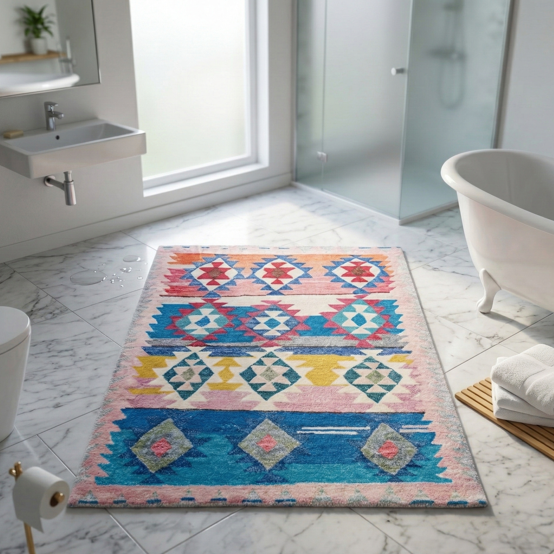 Tapis Berbère Multicolores