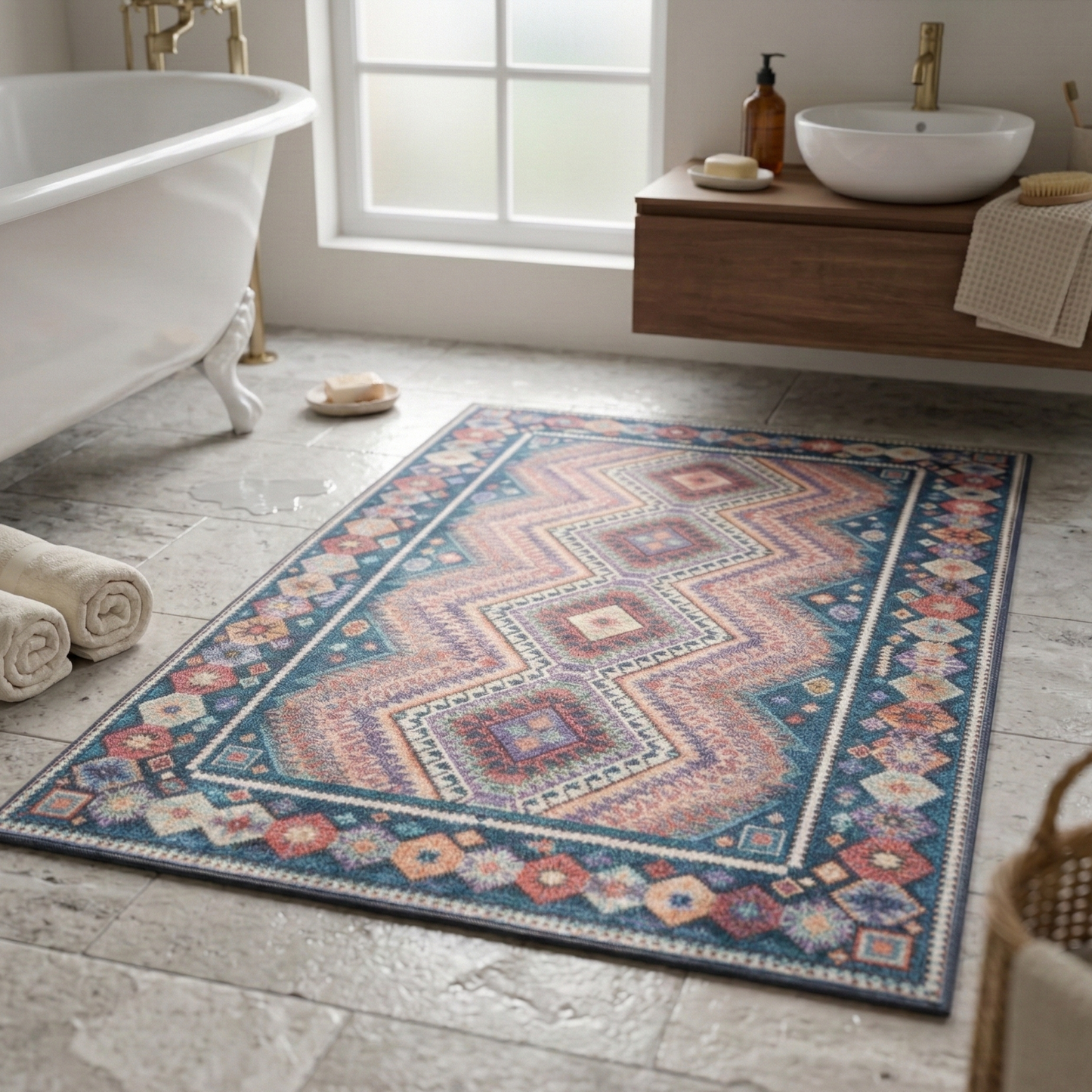 Tapis Berbère Violet