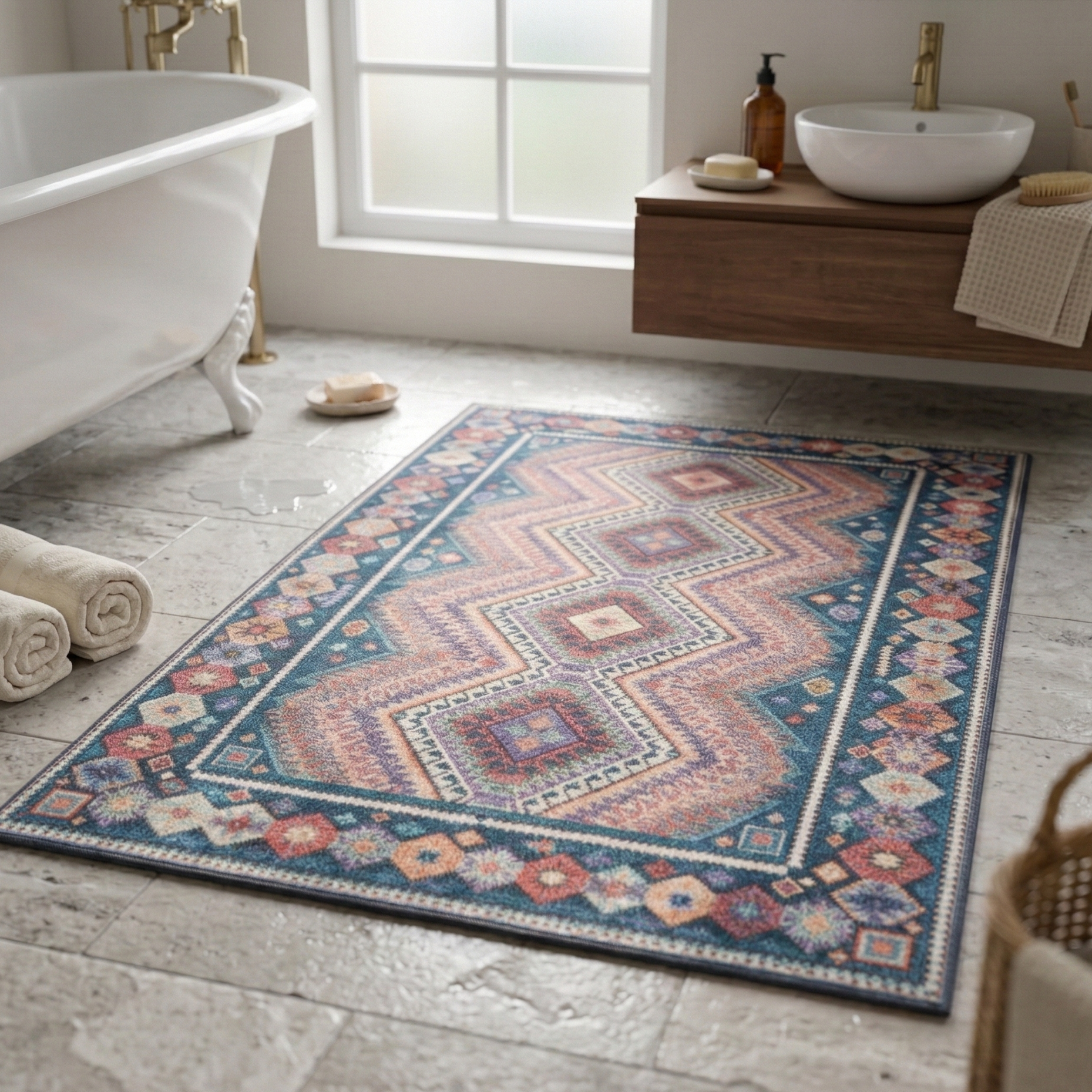 Tapis Berbère Violet